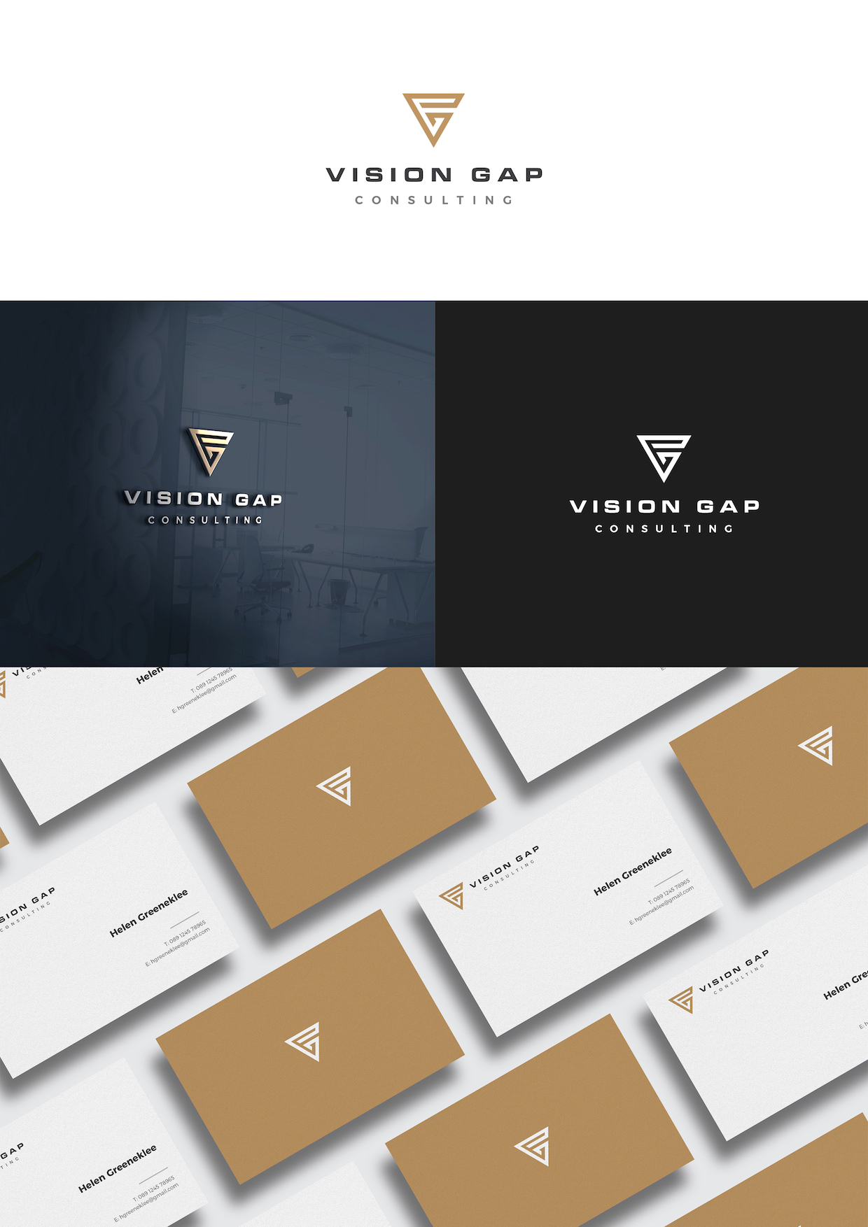 Logo Design by christianpoetoe for VisionGap Consulting | Design #22258633