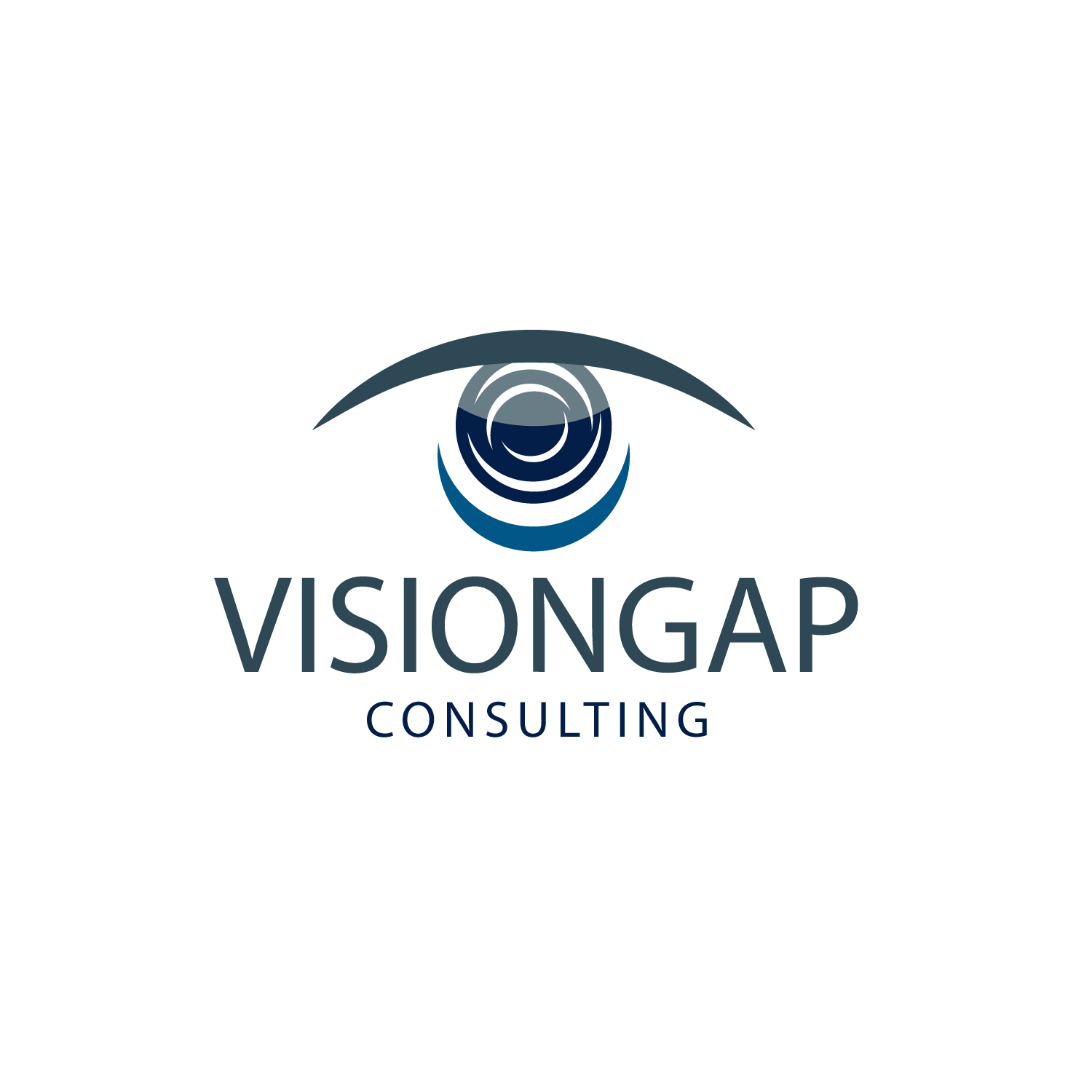 Logo Design by Resurrection Design Studio. for VisionGap Consulting | Design #22252378