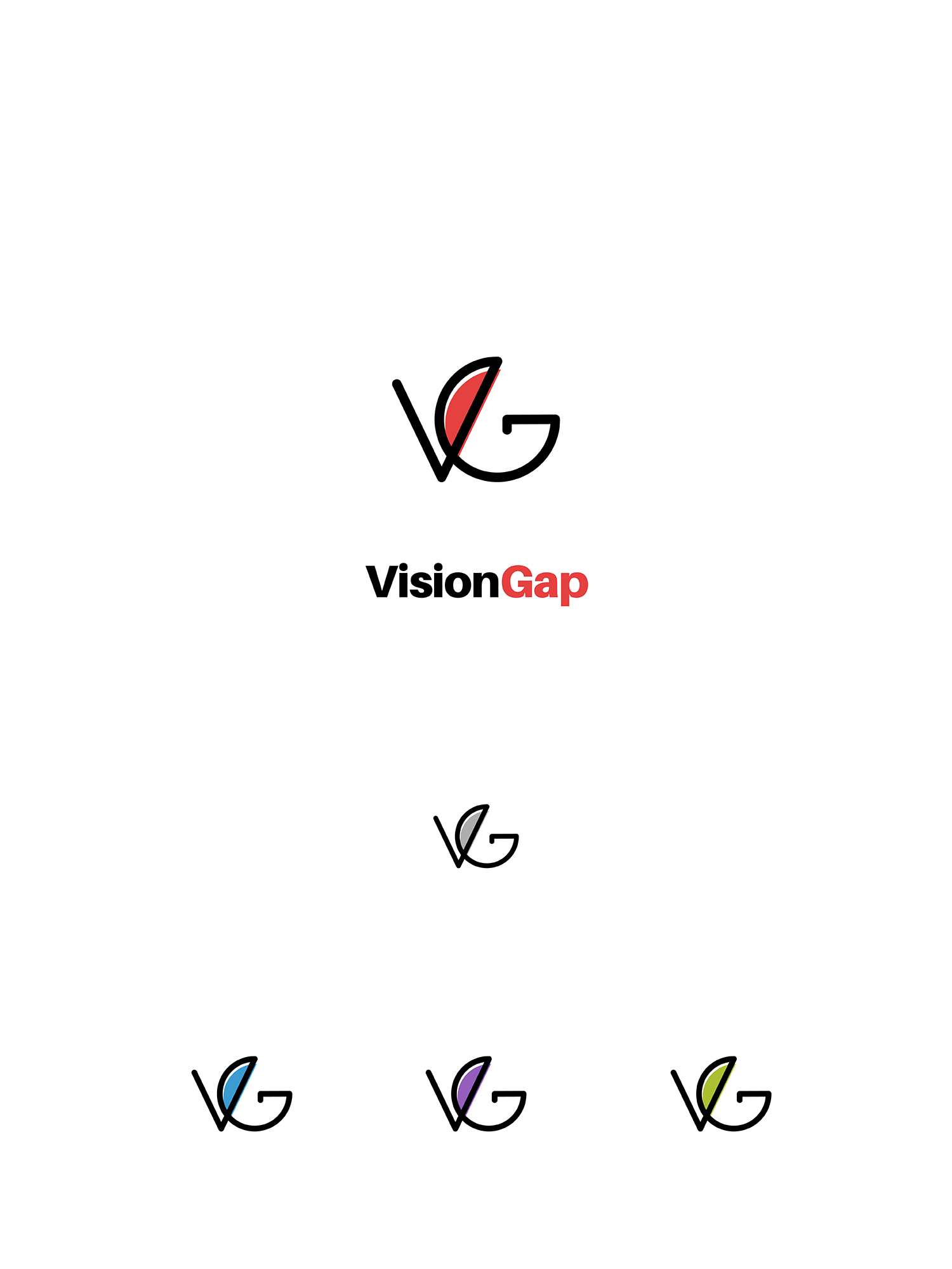 Logo Design by A.N.D for VisionGap Consulting | Design #22328578