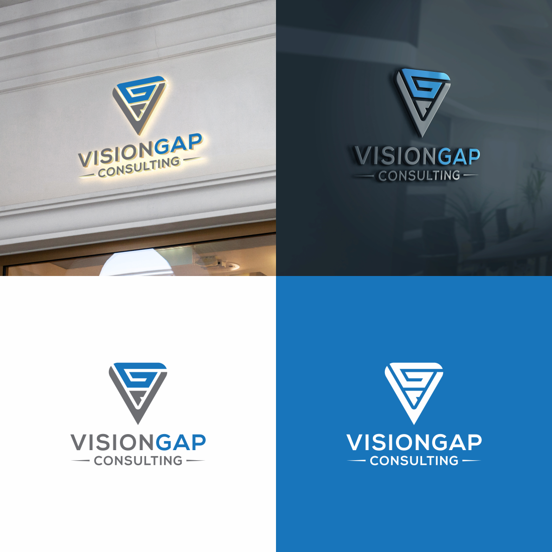 Logo Design by aqilazhifara for VisionGap Consulting | Design #22251730