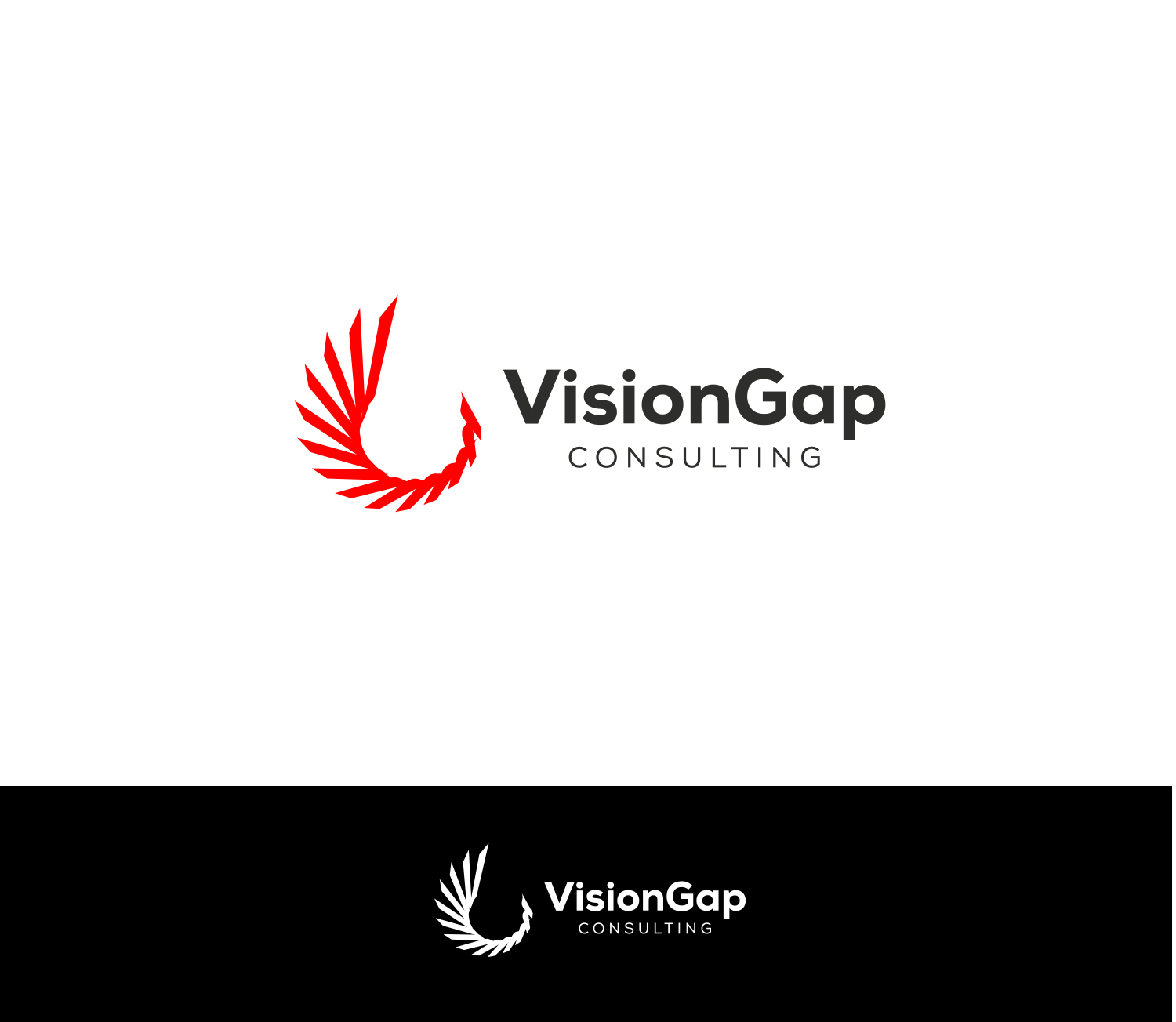 Logo Design by Walloker for VisionGap Consulting | Design #22299457
