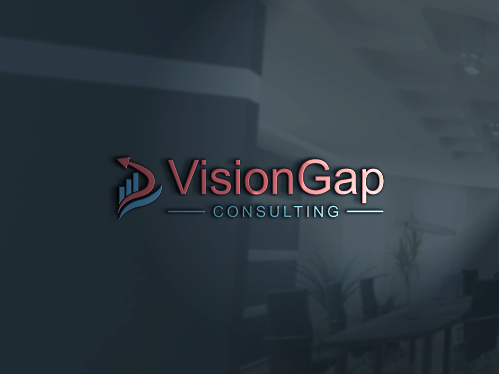 Logo Design by Faiz  Graphic design for VisionGap Consulting | Design #22333749