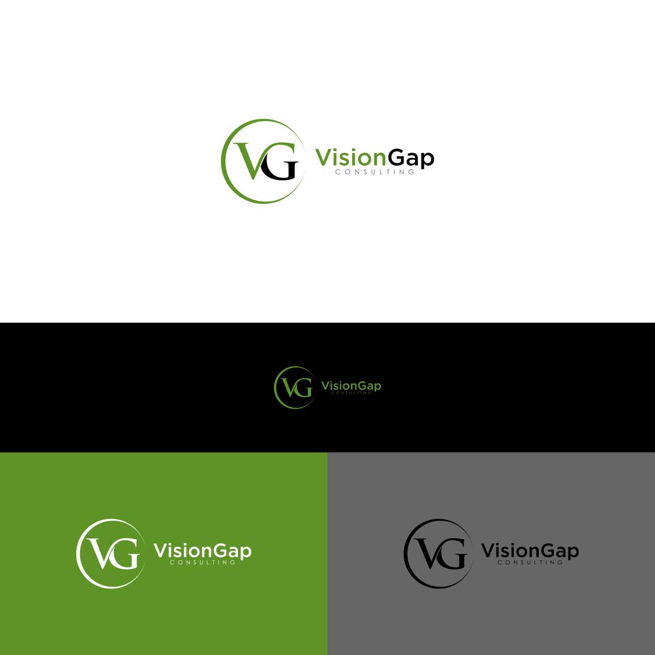 Logo Design by Resti Widayanti for VisionGap Consulting | Design #22321823