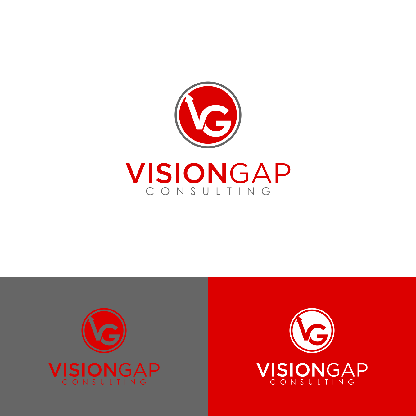 Logo-Design von Resti Widayanti für VisionGap Consulting | Design #22338147