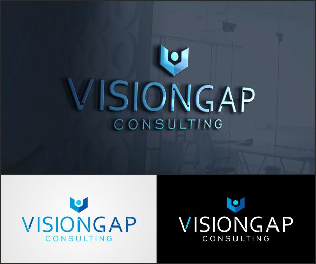 Logo Design by Rajiv Kumar for VisionGap Consulting | Design #22287262