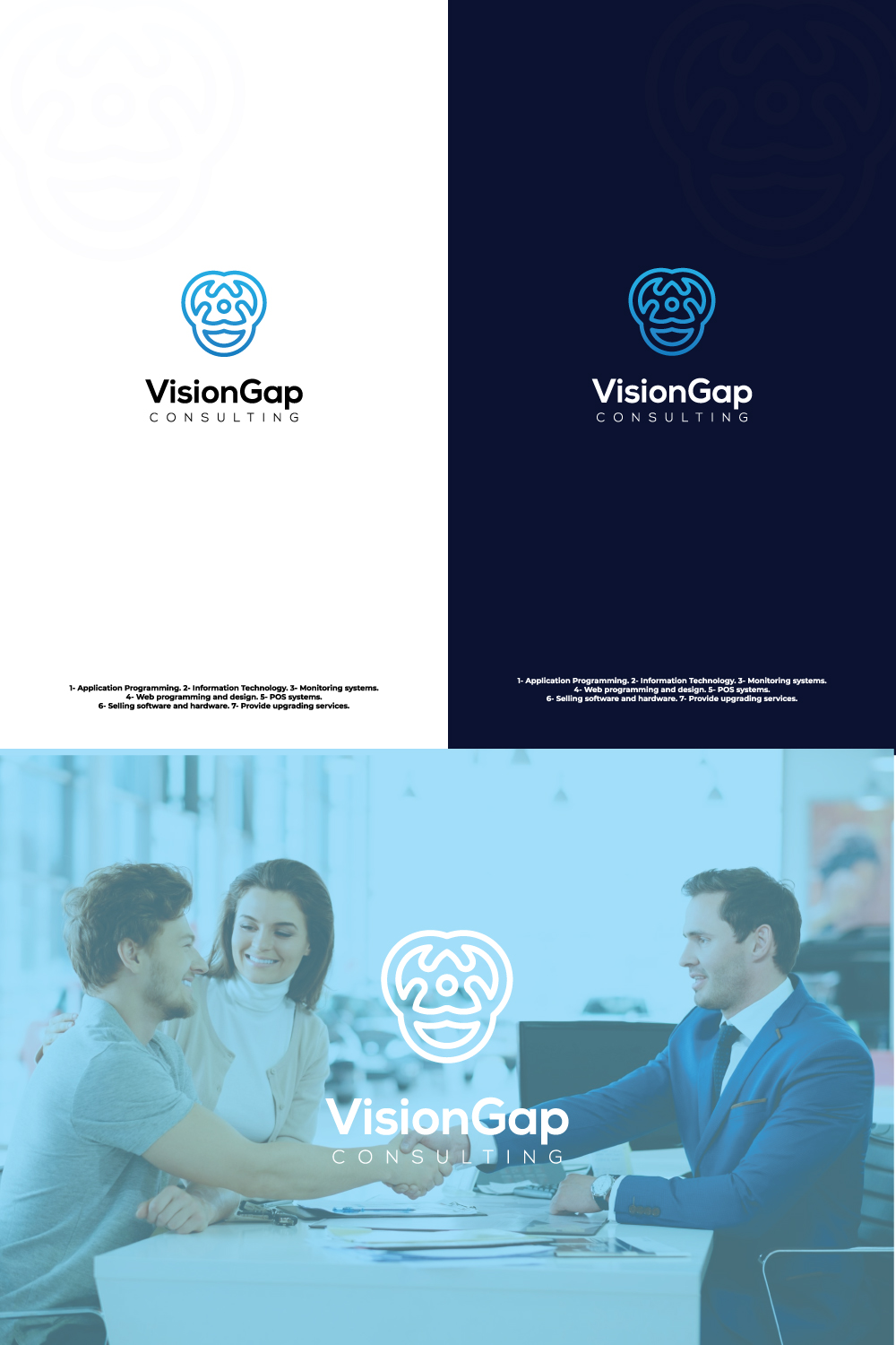 Logo Design by syedsaddique 2 for VisionGap Consulting | Design #22265315