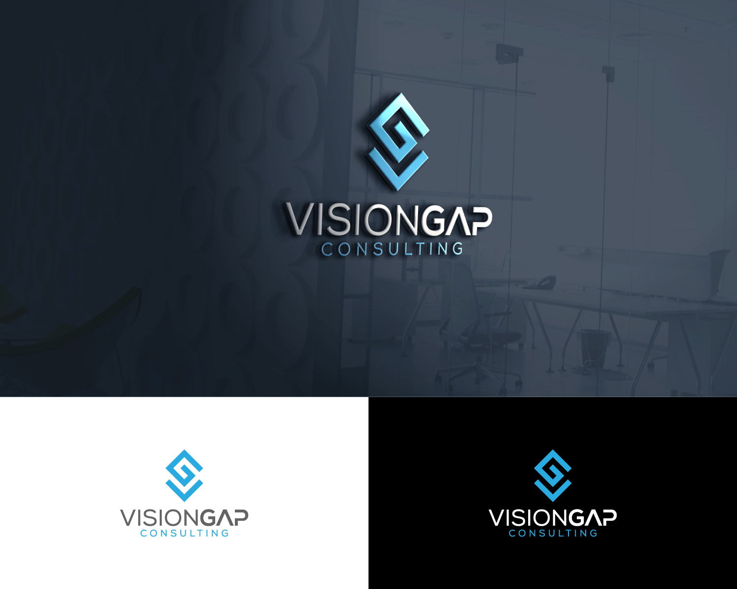 Diseño de Logo por bejoborn1 para VisionGap Consulting | Diseño #22260533