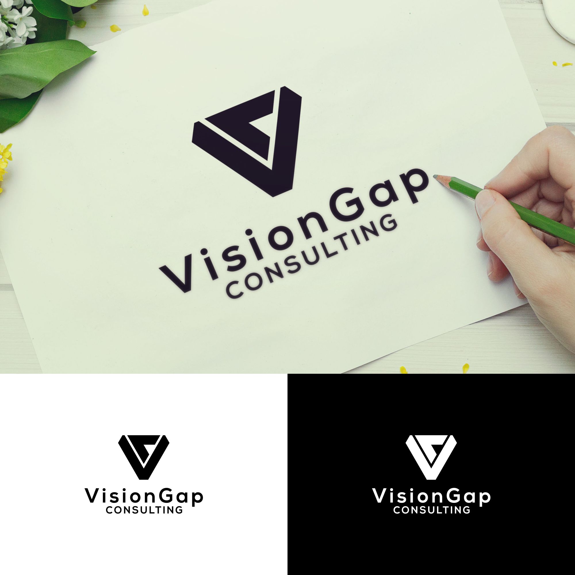 Logo Design by Pangestu 9 for VisionGap Consulting | Design #22263076
