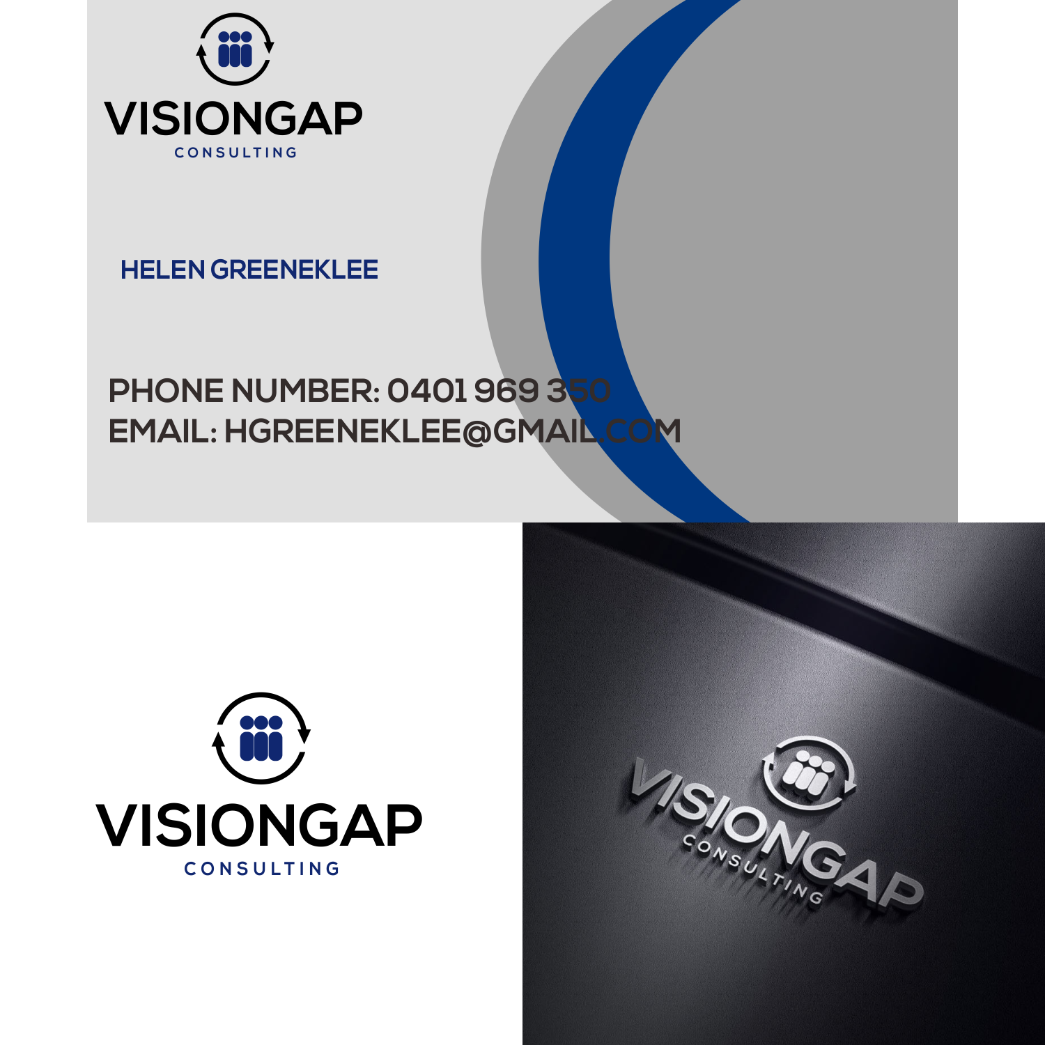 Logo Design by nomnome for VisionGap Consulting | Design #22264323
