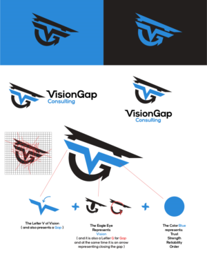 Logo Design by Ace Abad for VisionGap Consulting | Design: #22311655