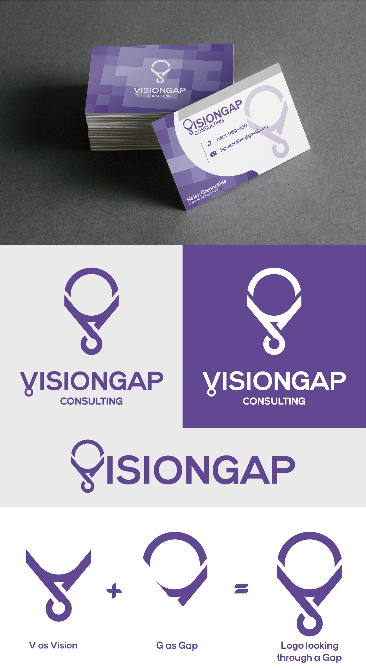 Logo-Design von Ace Abad für VisionGap Consulting | Design #22316472