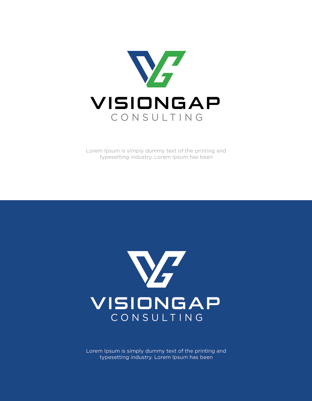Logo Design by luthfanajah 2 for VisionGap Consulting | Design #22286276
