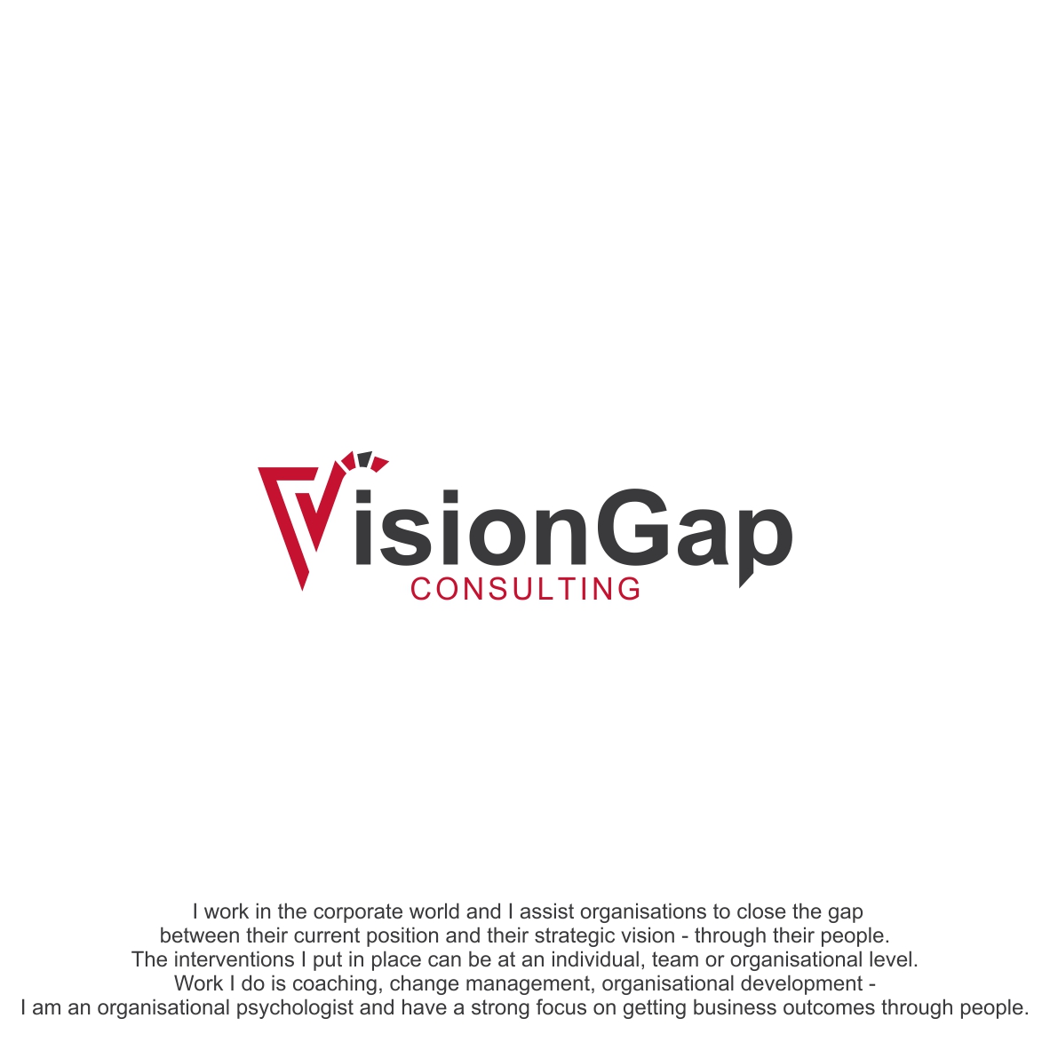 Logo-Design von Sfyn.Design für VisionGap Consulting | Design #22260620