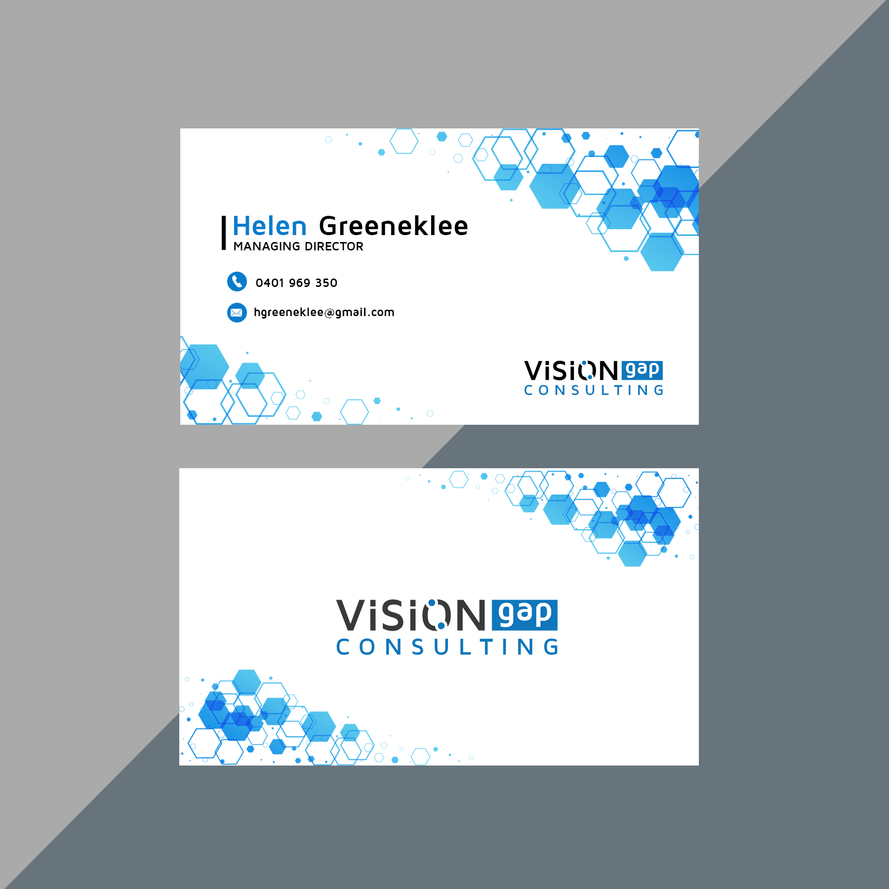Logo-Design von KRIDE INFOTECH für VisionGap Consulting | Design #22291104