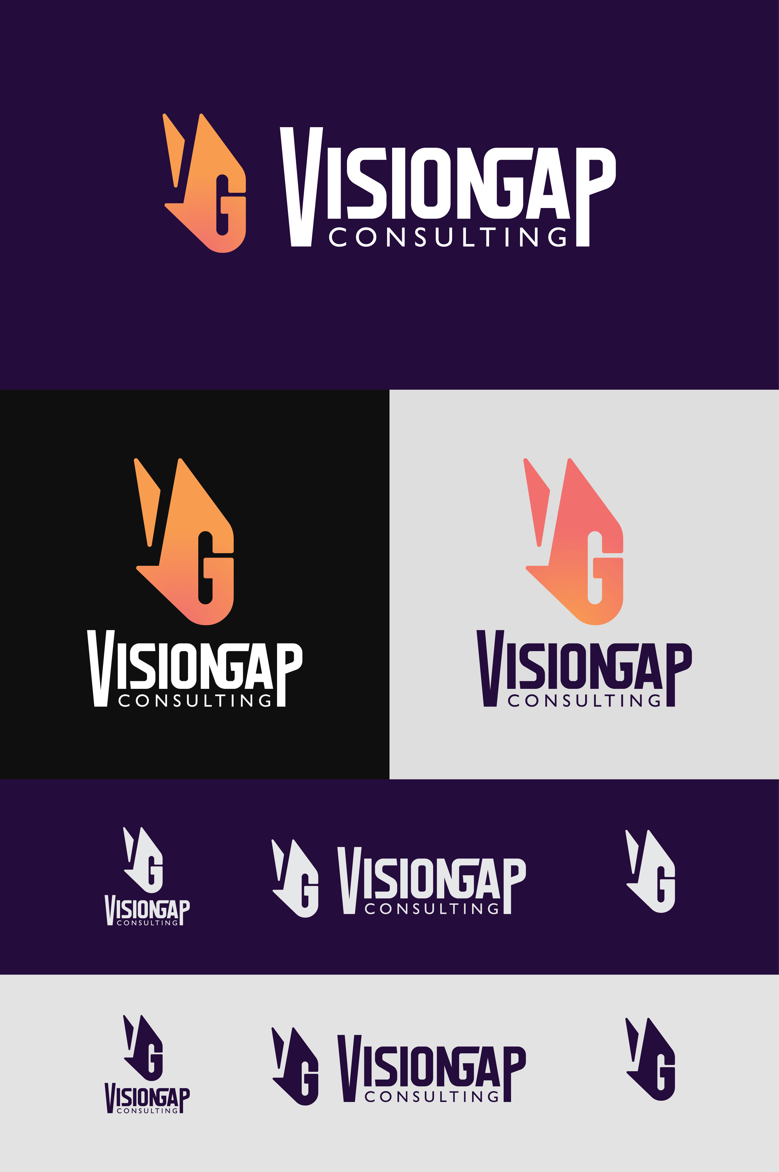 Logo Design by colemadethis for VisionGap Consulting | Design #22266286