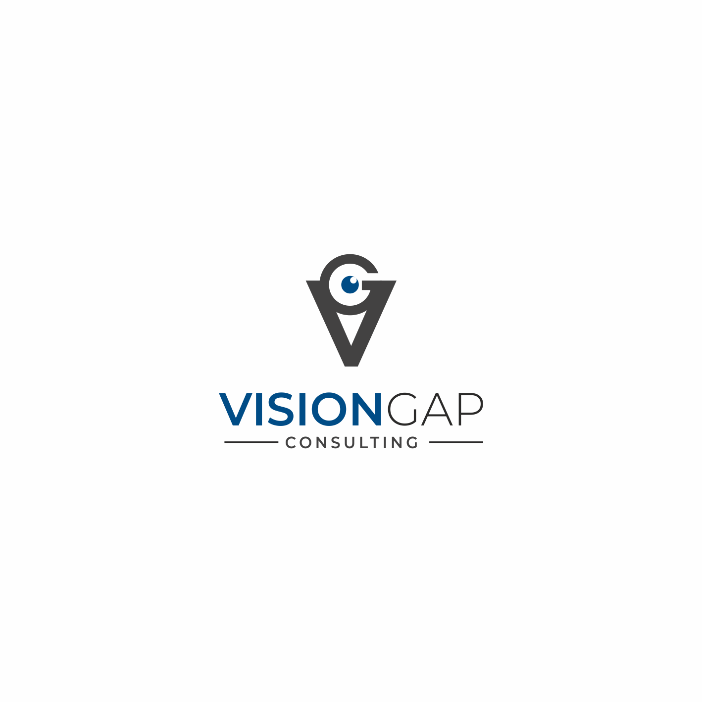 Logo Design by Creative™ for VisionGap Consulting | Design #22285356