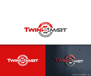 TWINSMART Metall & Automation  | Logo Design by anico