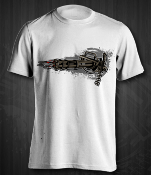 T-shirt Design Project (vulcan canon)  | T-Shirt-Design von Jonya