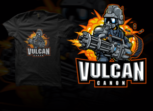 T-shirt Design Project (vulcan canon)  | Design de T-shirt par a.o.d