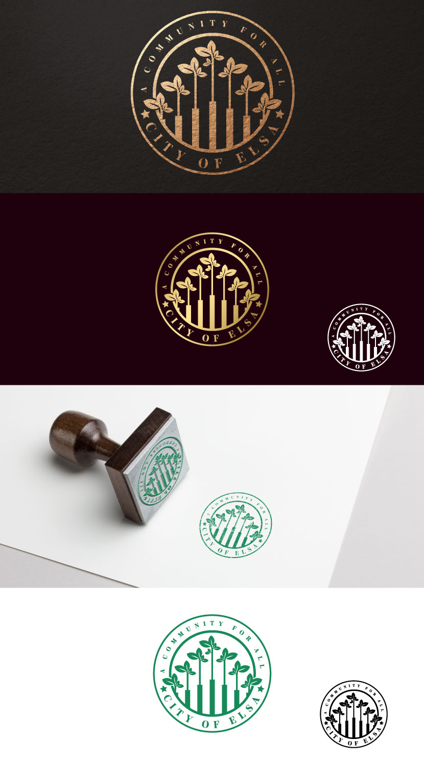 Logo Design by Cactus Designs for City of Elsa | Design #22258365