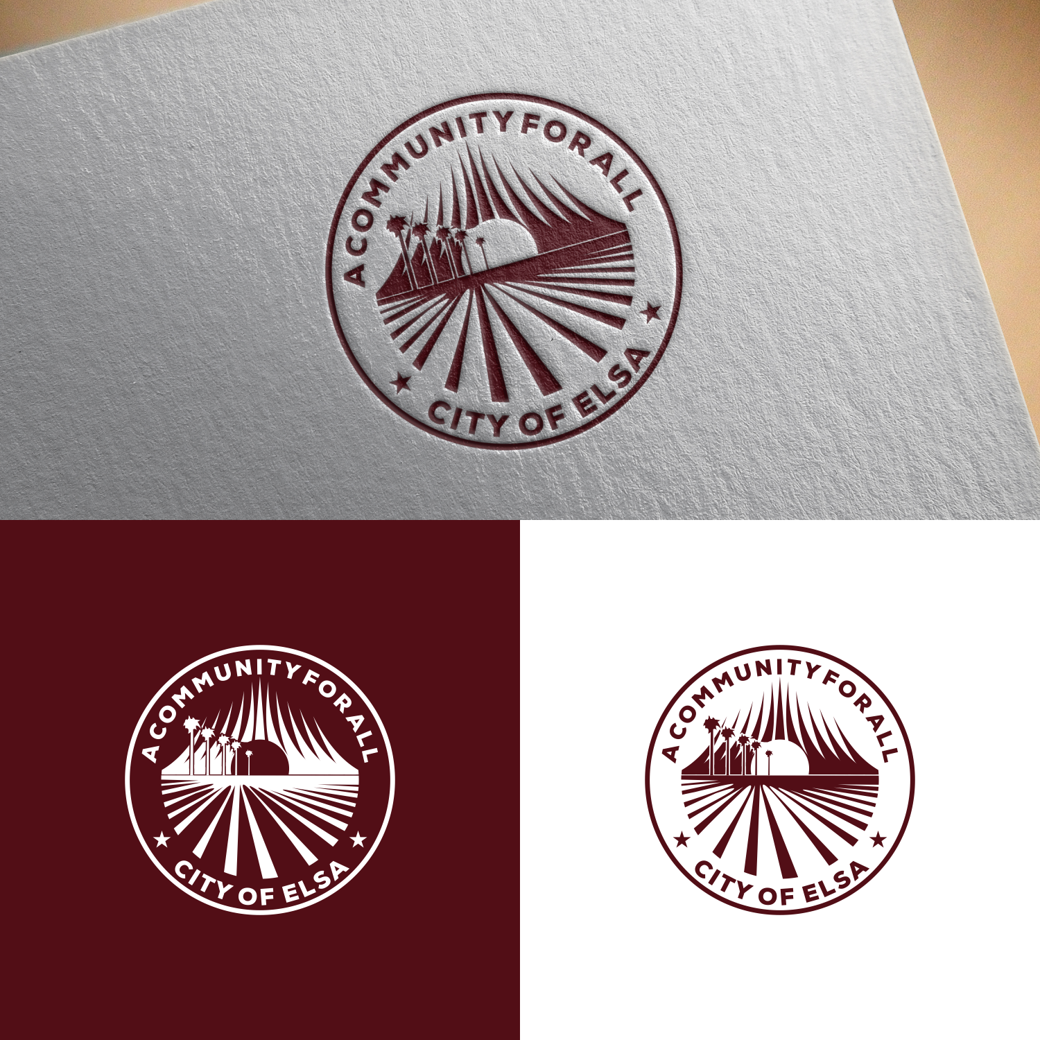 Logo Design by suthita 2 for City of Elsa | Design #22253400