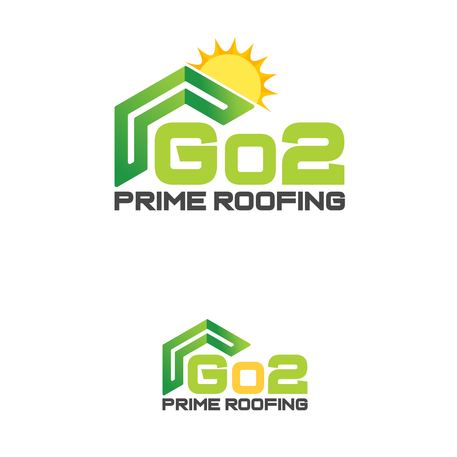 Diseño de Logo por Dynamic para Go2 Prime Roofing LLC | Diseño #22258603