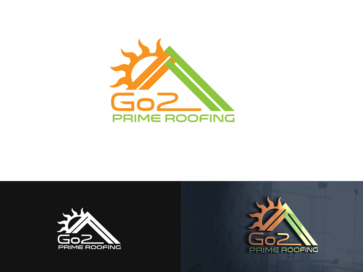 Logo Design by ArtSamurai for Go2 Prime Roofing LLC | Design #22264490