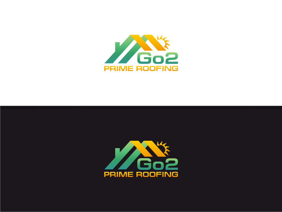 Logo Design by Atvento Graphics for Go2 Prime Roofing LLC | Design #22266272