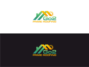 Go2 Prime Roofing | Logo Design by Atvento Graphics