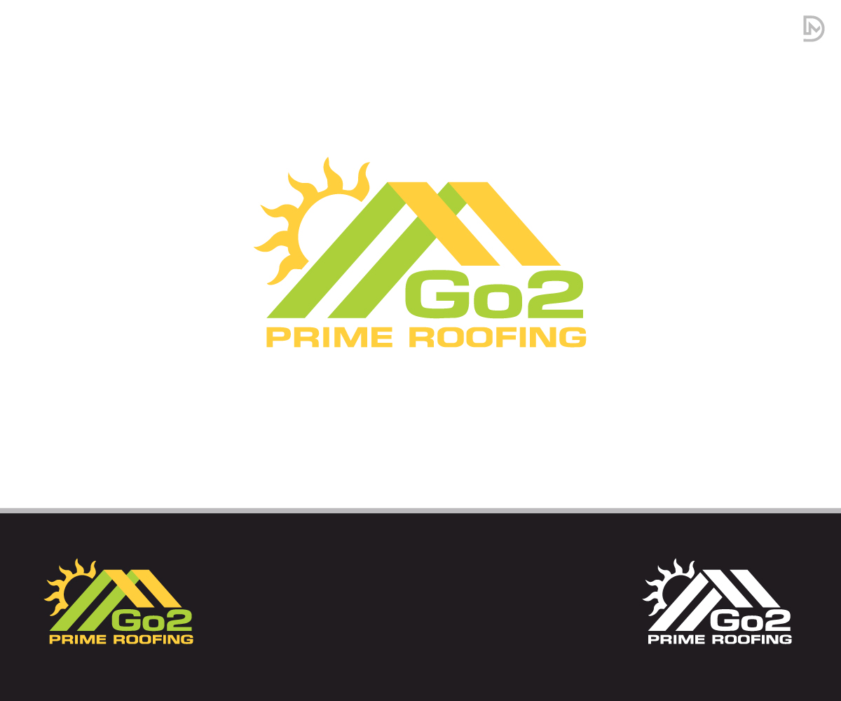 Logo-Design von D_Mantra für Go2 Prime Roofing LLC | Design #22256880