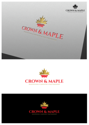 CROWN & MAPLE      | Logo Design by goranvisnjic82