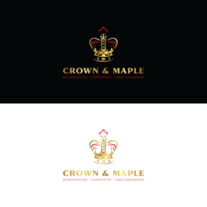 CROWN & MAPLE      | Logo Design by Rii