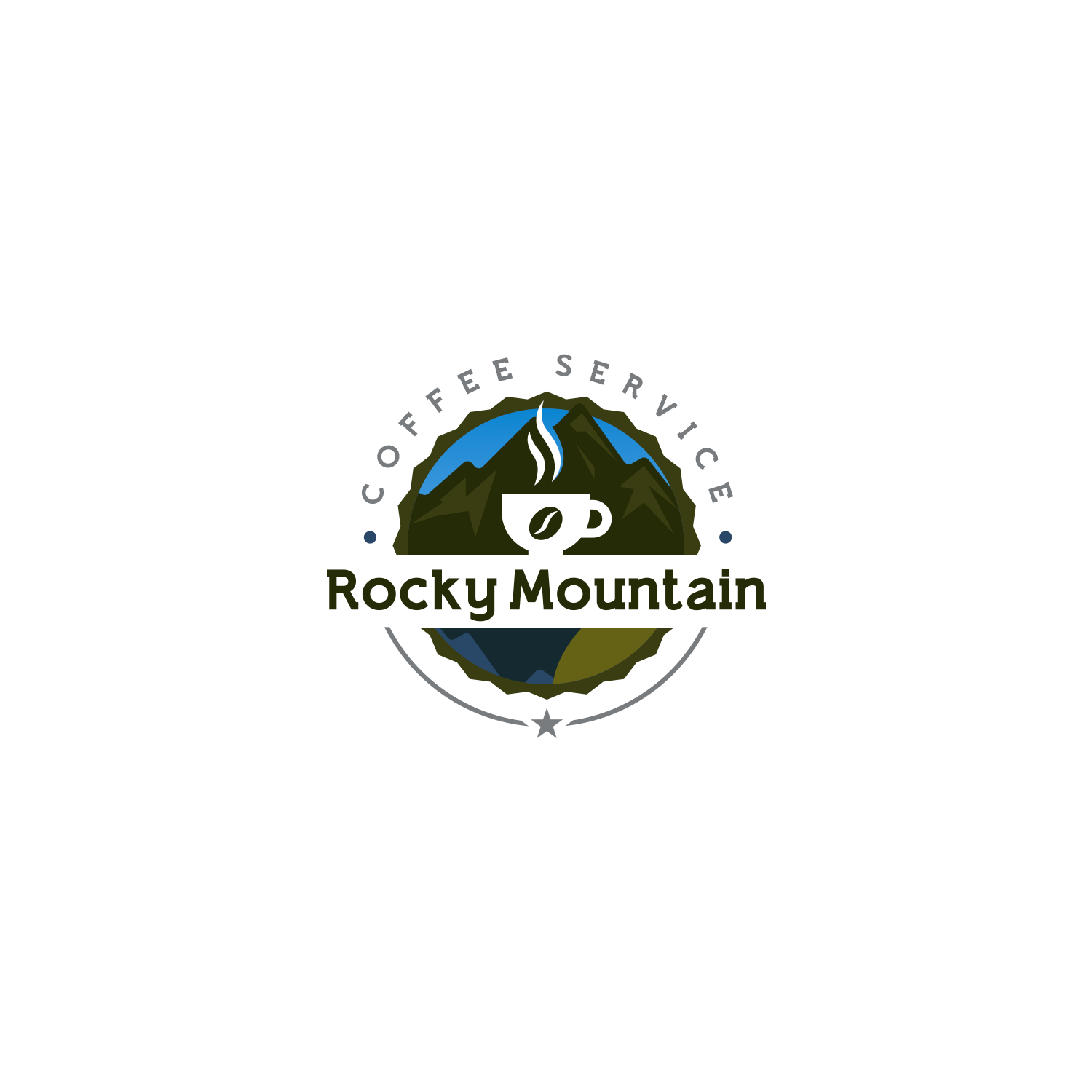 Design de Logo par Felipe Moura pour Rocky Mountain Coffee Services  | Design #22261838