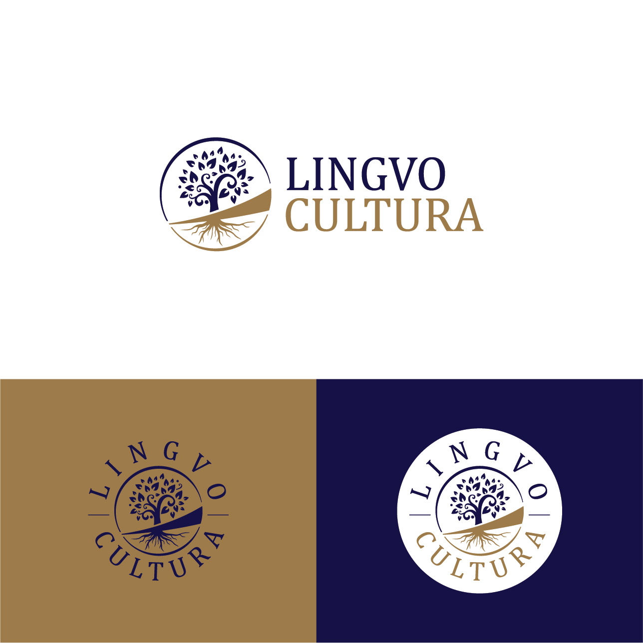 Logo-Design von Darina Stoianova für LINGVOCULTURA | Design #22280253