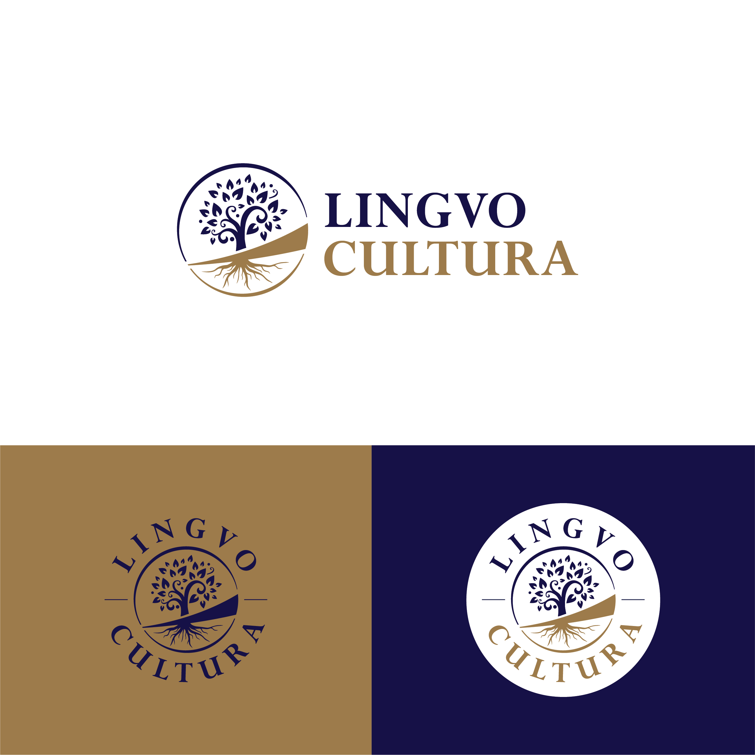 Logo-Design von Darina Stoianova für LINGVOCULTURA | Design #22284139