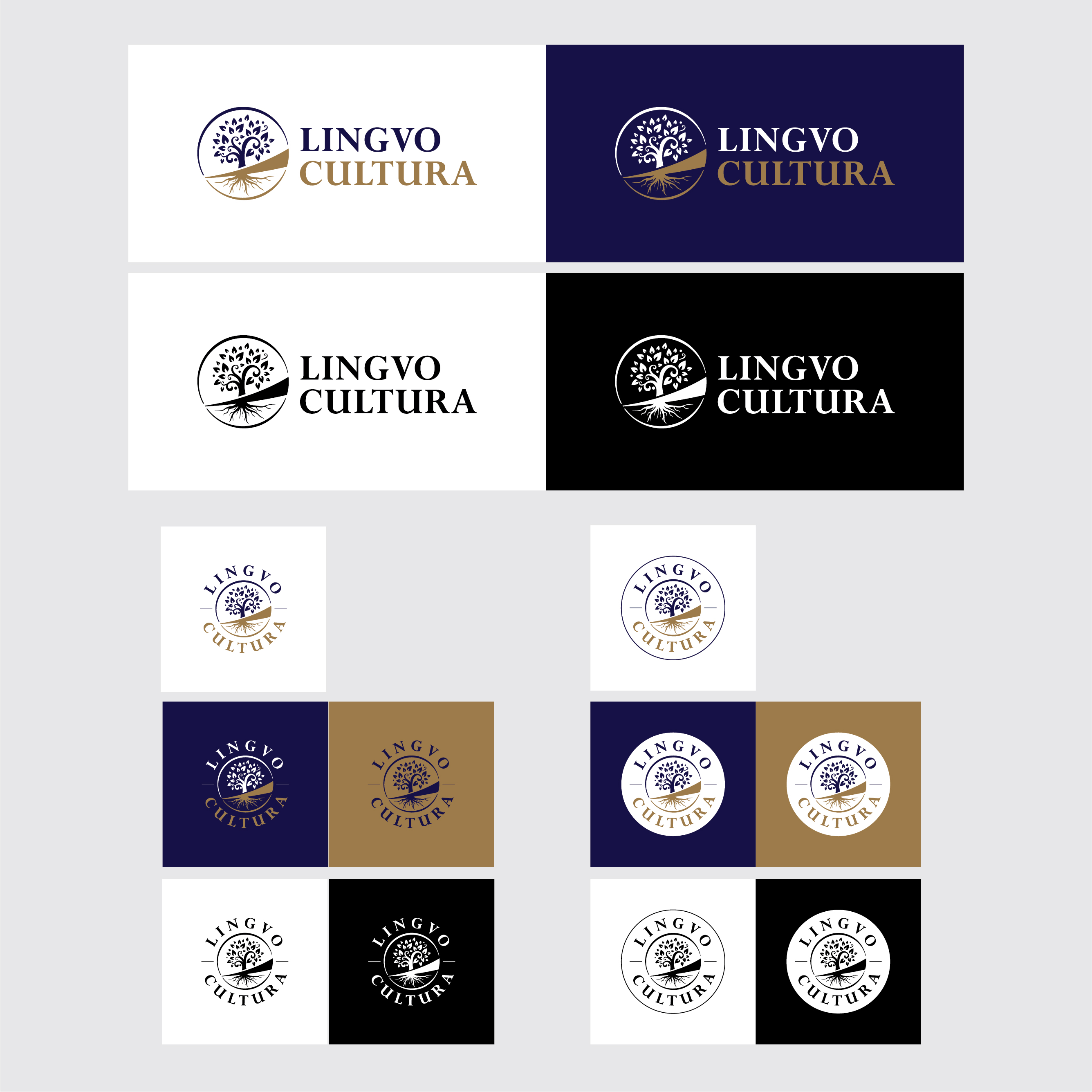 Diseño de Logo por Darina Stoianova para LINGVOCULTURA | Diseño #22288101