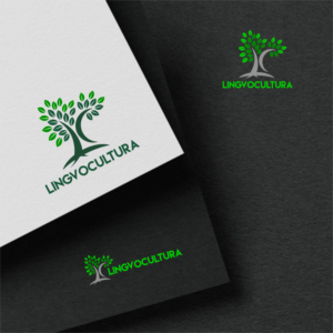 Logo Design by Arham Hidayat for LINGVOCULTURA | Design #22287320