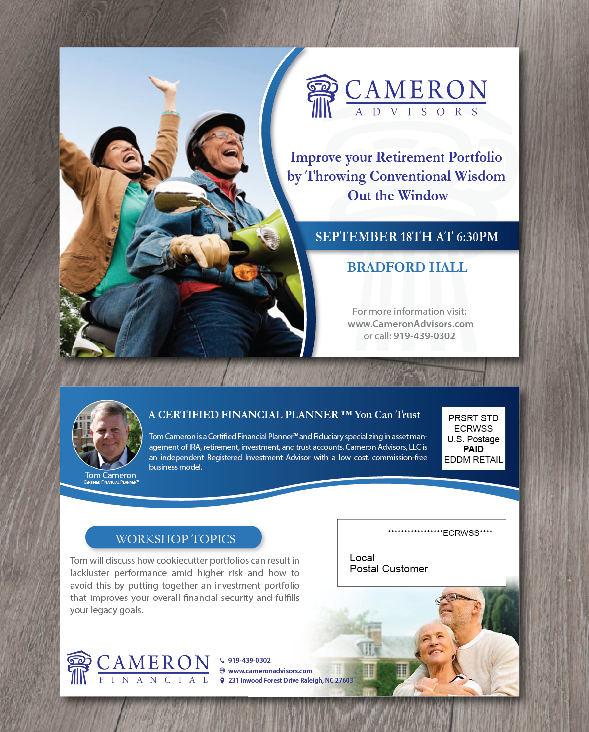 Postcard Design by alex989 for this project | Design #22260572