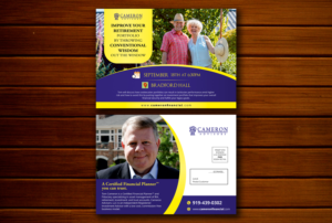 Financial planning firm needs EDDM postcard invitation to workshop | Postkarten-Design von ecorokerz