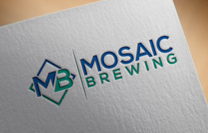 Mosaic, Mosaic Brewing, M, MB | Logo-Design von akterkhadijars