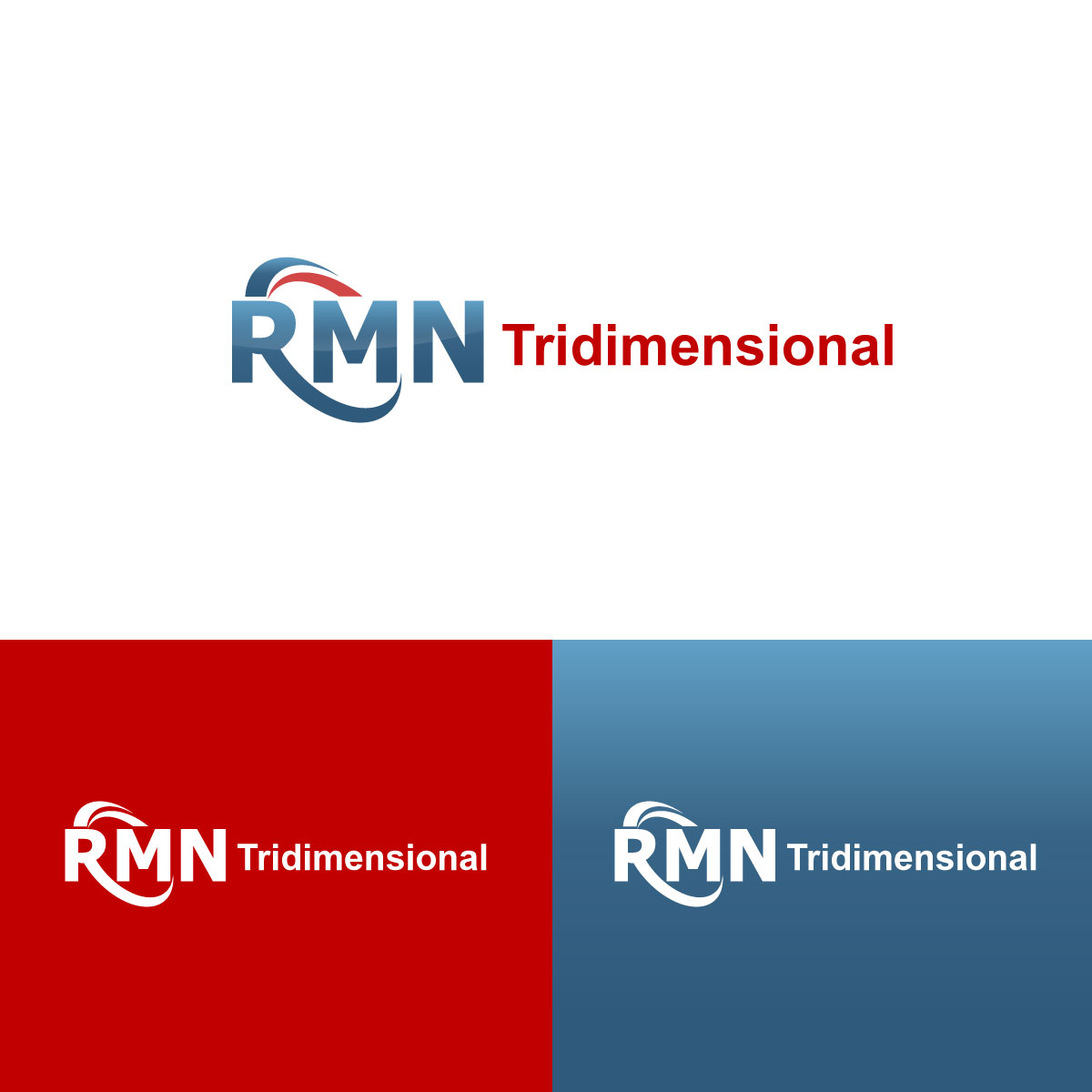 Logo Design by mukta for RMN Tridimensional | Design #22284303