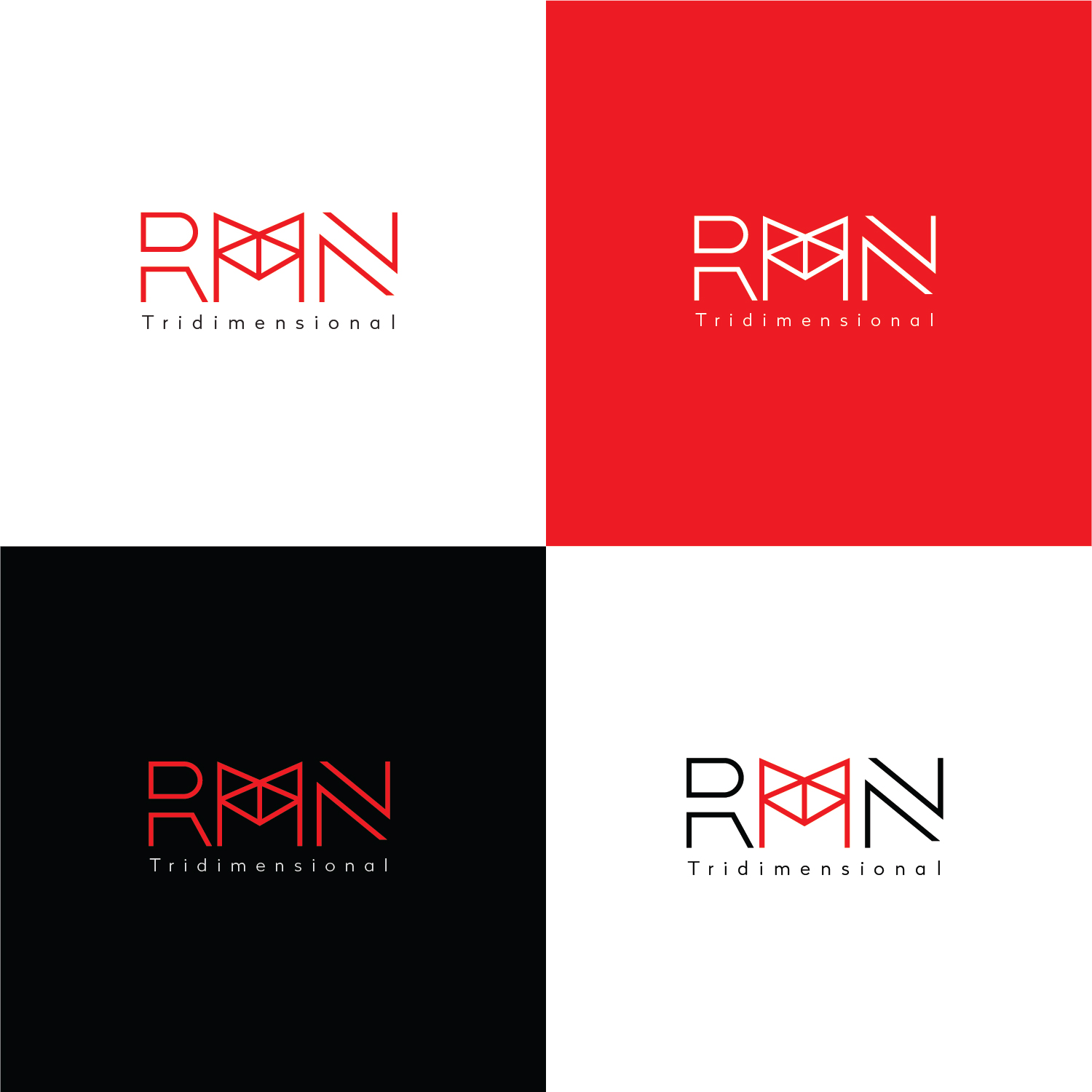 Design de Logo par Muhammad Imran 3 pour RMN Tridimensional | Design #22262874