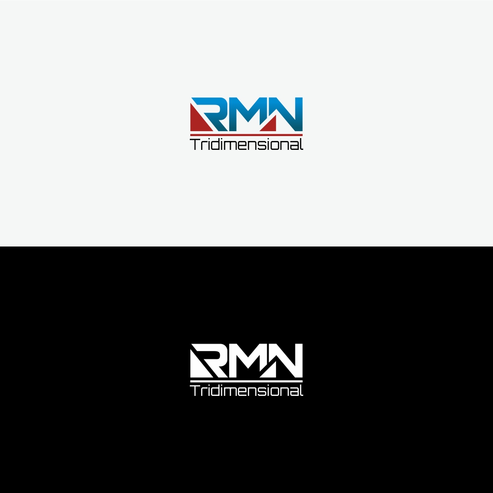 Logo Design by Basksh Designs for RMN Tridimensional | Design #22256312