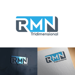 Logo-Design von Tonmoyy für RMN Tridimensional | Design: #22284585