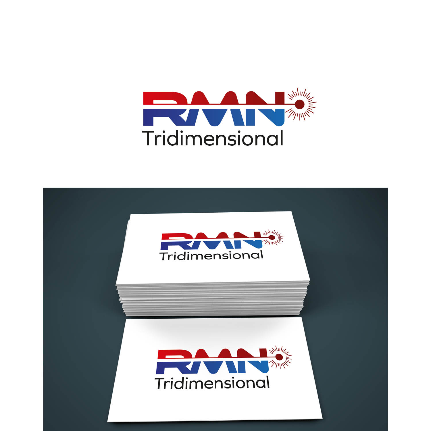 Logo Design by Finley Johnson for RMN Tridimensional | Design #22305519