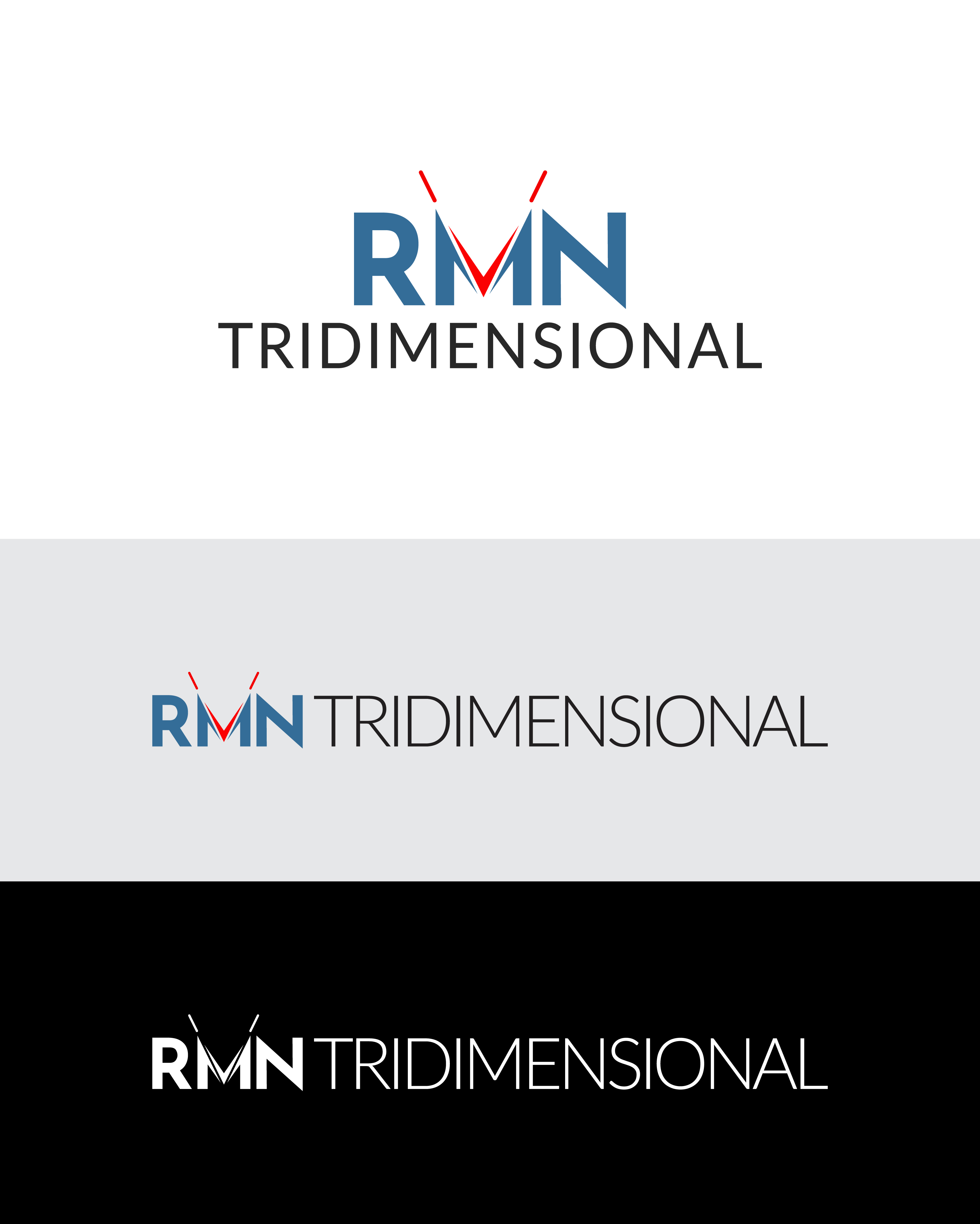 Logo-Design von Sisolah Studio für RMN Tridimensional | Design #22268777