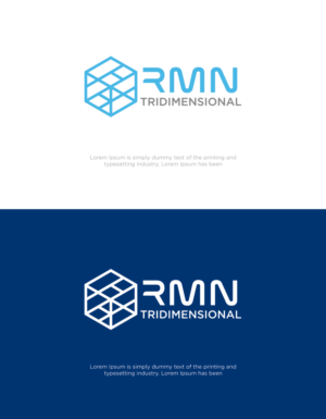 Logo-Design von luthfanajah 2 für RMN Tridimensional | Design: #22298851