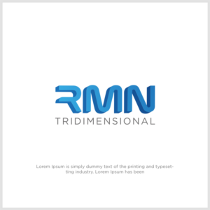 Logo-Design von luthfanajah 2 für RMN Tridimensional | Design: #22298874
