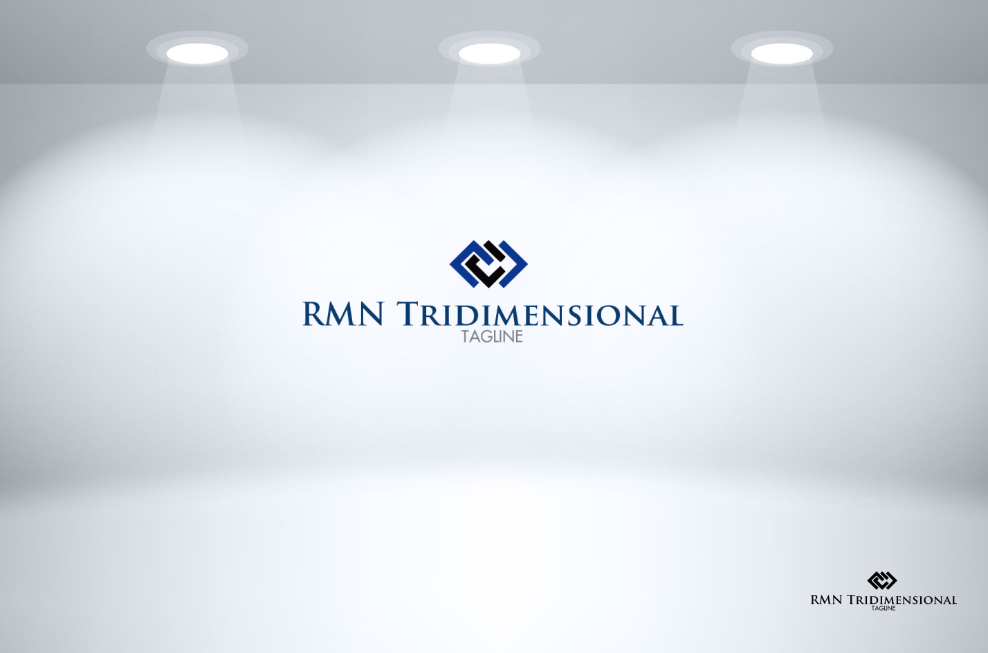 Logo Design by PlayNoww for RMN Tridimensional | Design #22275769