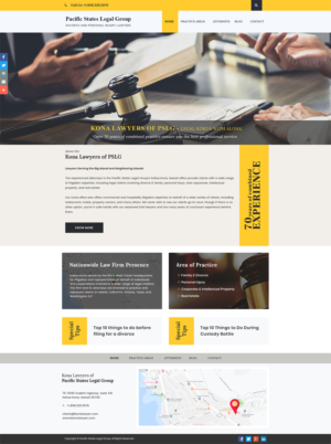 KonaLawyer.com | Web-Design von Expert Designer
